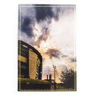 Duck Store, Postcard, Autzen at Sunrise